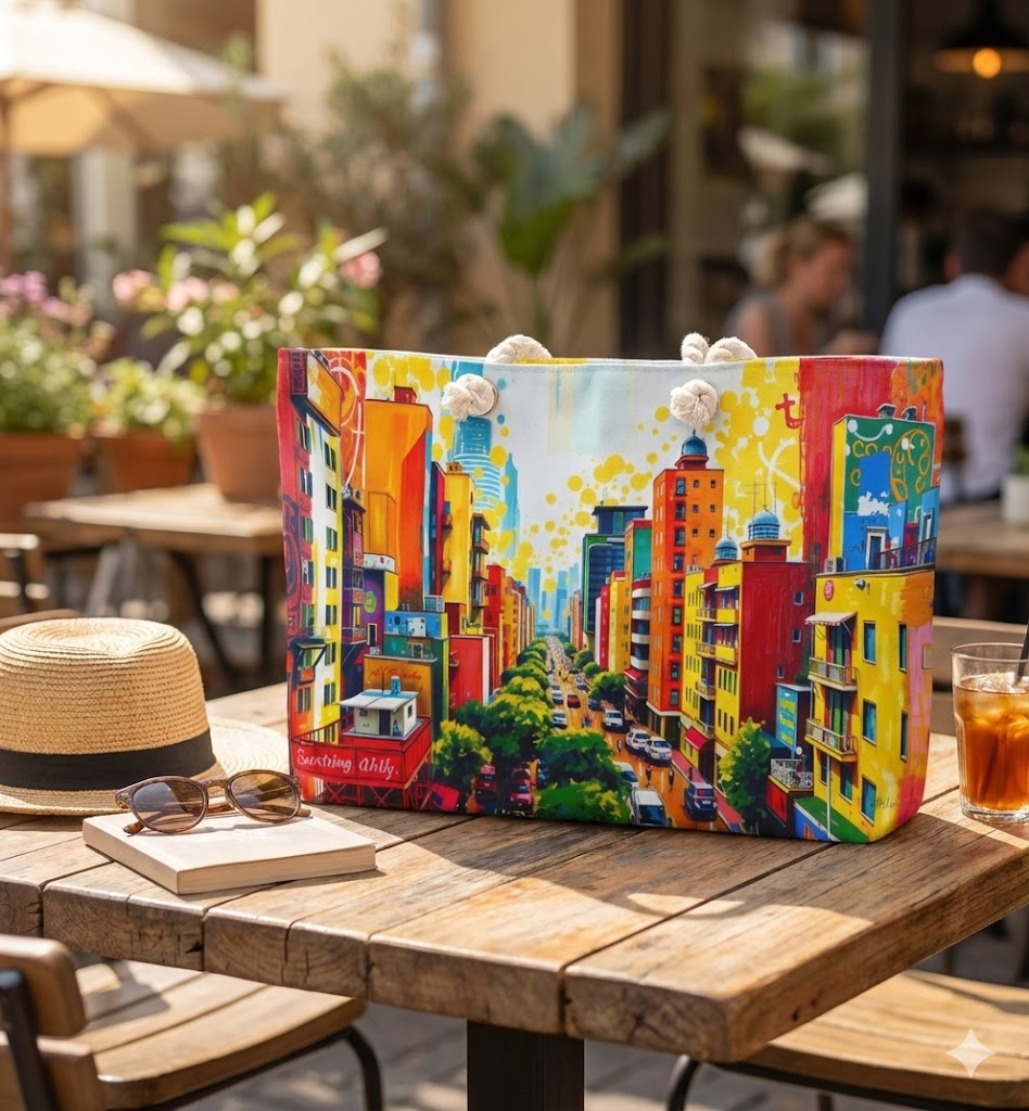 Totes: Bold Prints. Big Adventures.